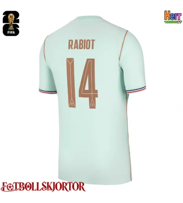 Frankrike Adrien Rabiot #14 Bortatröja VM 2026 Kortärmad